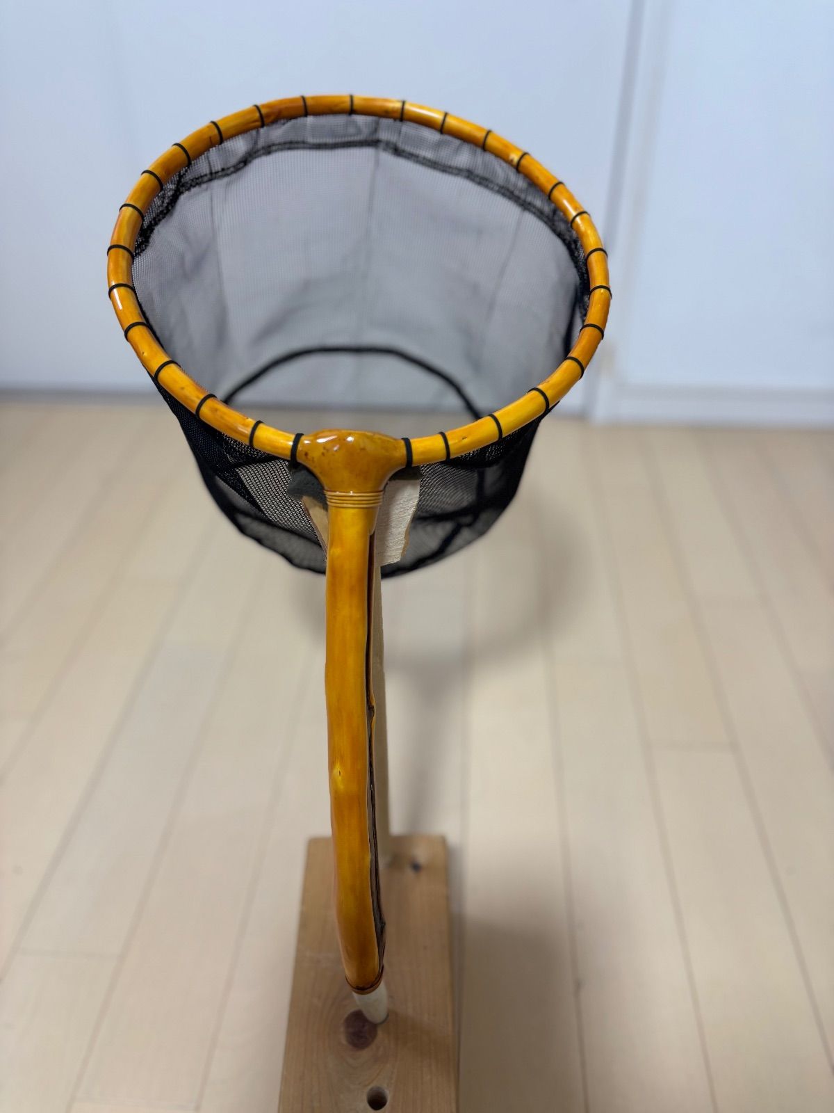 渓流タモ 新作渓流タモAB級 シミズEX深網付(径30C)No.83013AB - メルカリ