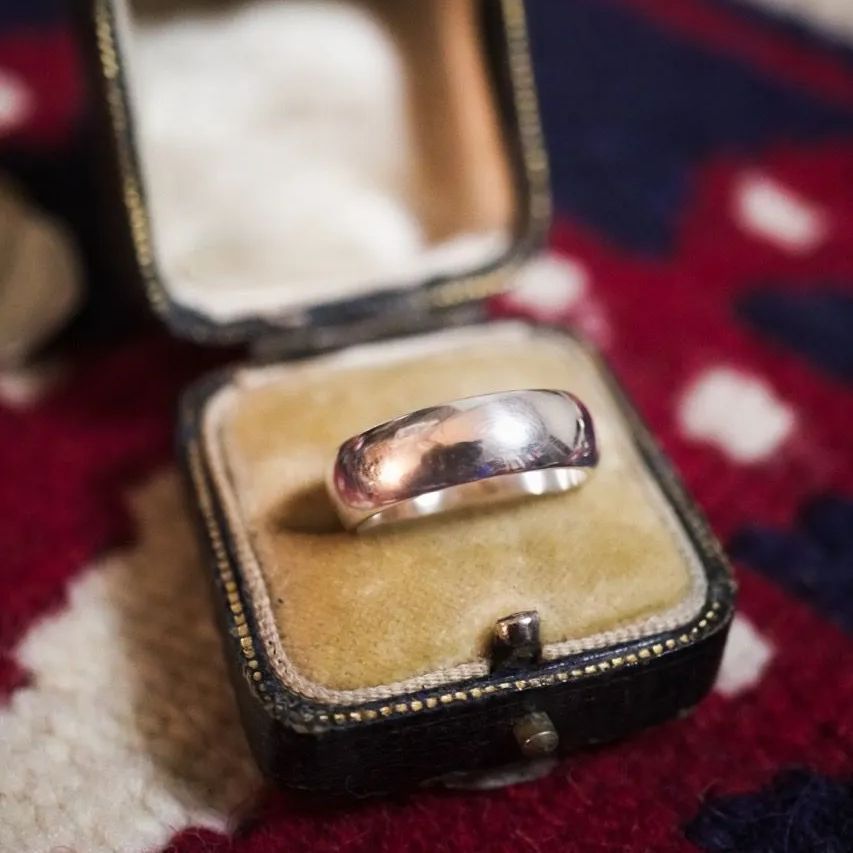 1975年製 UK Vintage Silver Ring 65