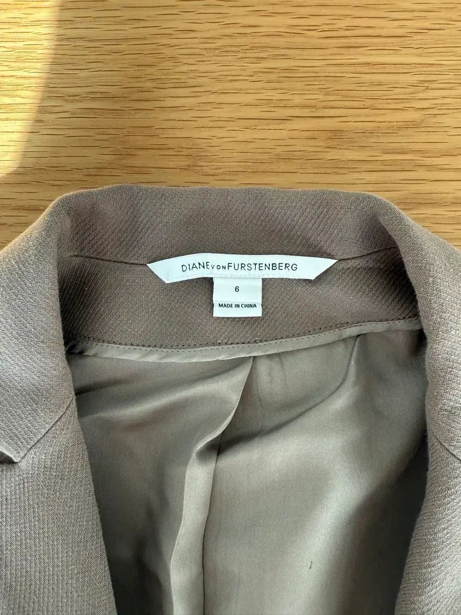  ダイアン フォン ファステンバーグ DIANE VON FURSTENBERG コットン ジャケット テーラードジャケット ジャケット アウター