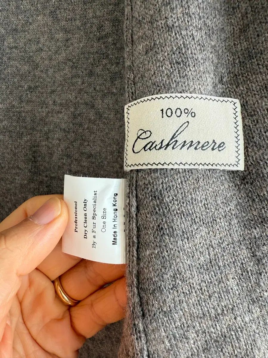 Pelliccia レックスファー-カシミア