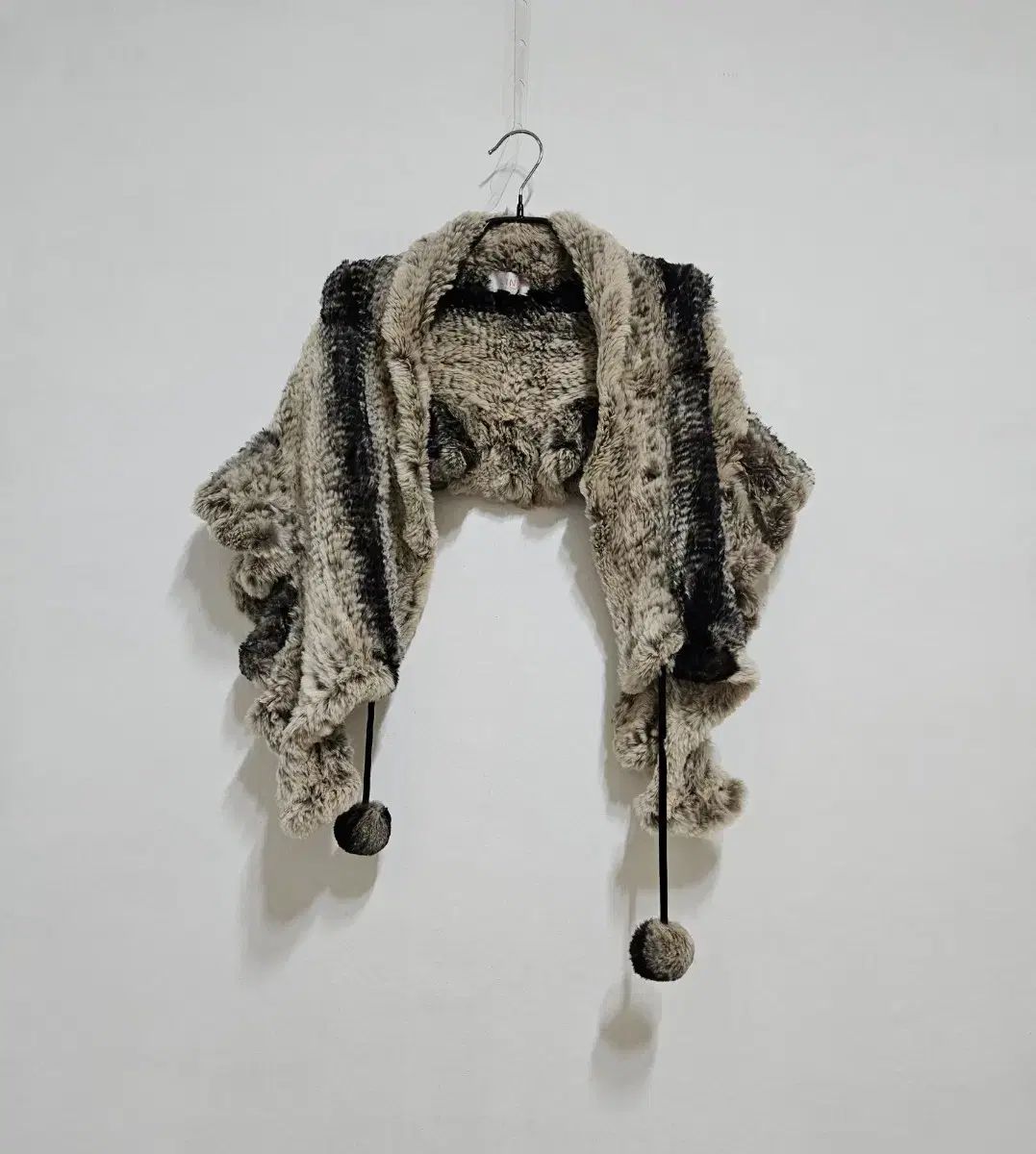 LINE ラビット BIGショール マフラー