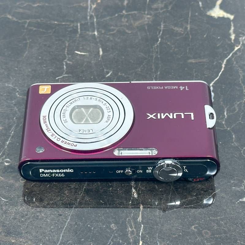Panasonic LUMIX DMC-FX66 ノーブルバイオレット 1410万画素 25mm広角