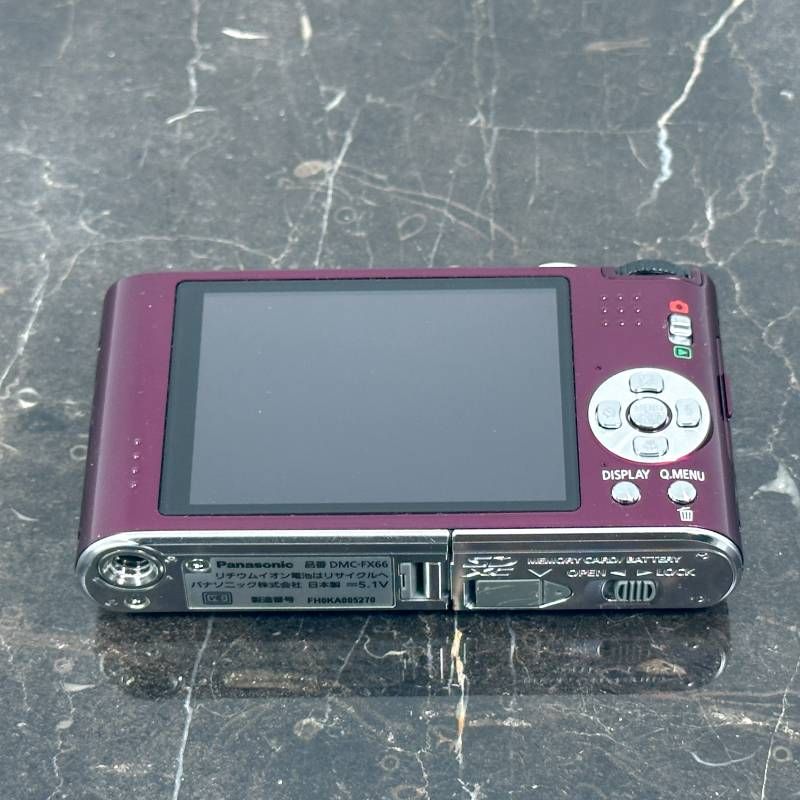 Panasonic LUMIX DMC-FX66 ノーブルバイオレット 1410万画素 25mm広角