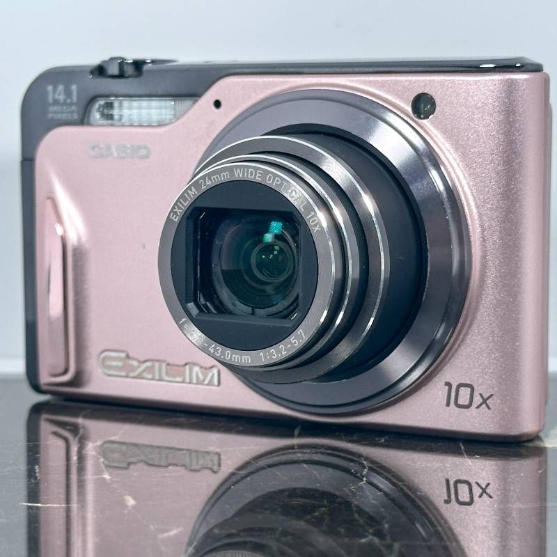 CASIO EXILIM Hi-ZOOM EX-H 15 ピンク 1410万画素 光学10倍ズーム 24-240 mm 薄型 高倍率 コンパクトデジタルカメラ