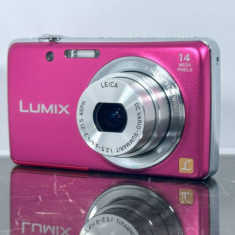 Panasonic パナソニック LUMIX DMC-FH 6 ピンク 1410万画素 光学5倍ズーム 24-120 mm 薄型 コンパクトデジタルカメラ