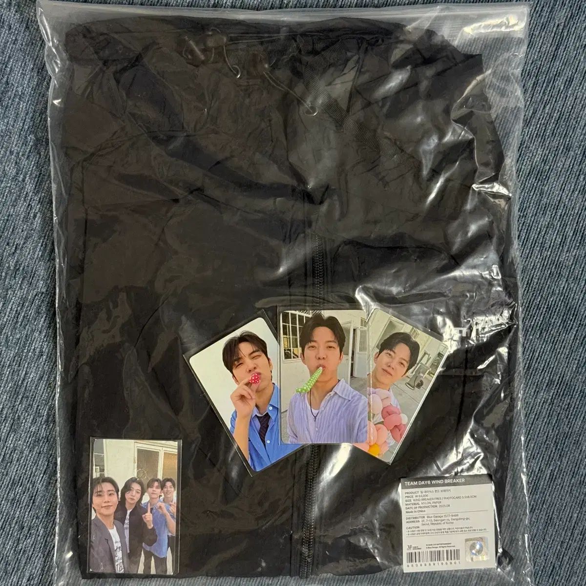 DAY 6 デイシックス TeamDay チームデイシックス ウィンドブレーカー