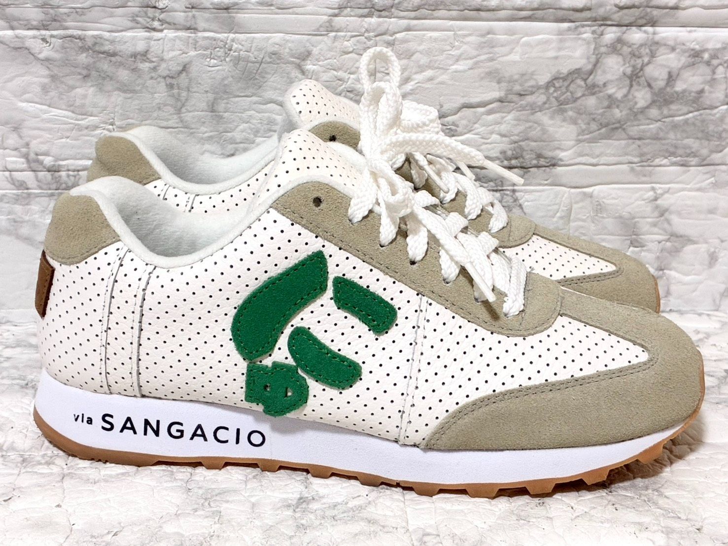 試着のみ ほぼ未使用】SANGACIO にゅ MOM GREEN 2023年当選品 限定