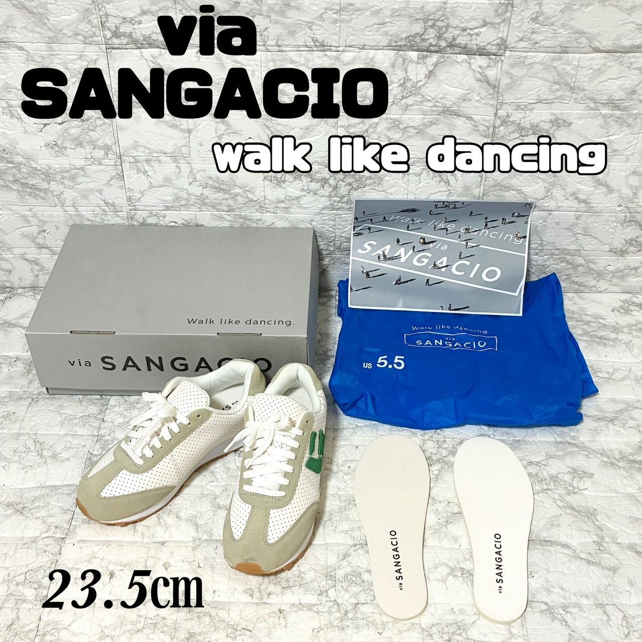 試着のみ ほぼ未使用】SANGACIO にゅ MOM GREEN 2023年当選品 限定 