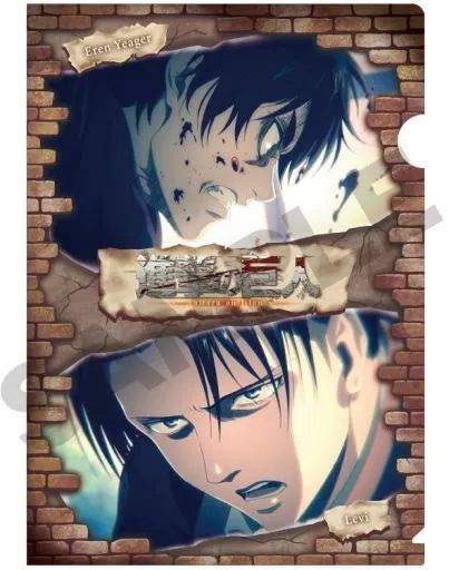 かいしんの一撃　ファイル TBS限定】A4クリアファイル3枚セット／進撃の巨人 | TBS・MBSアニメ