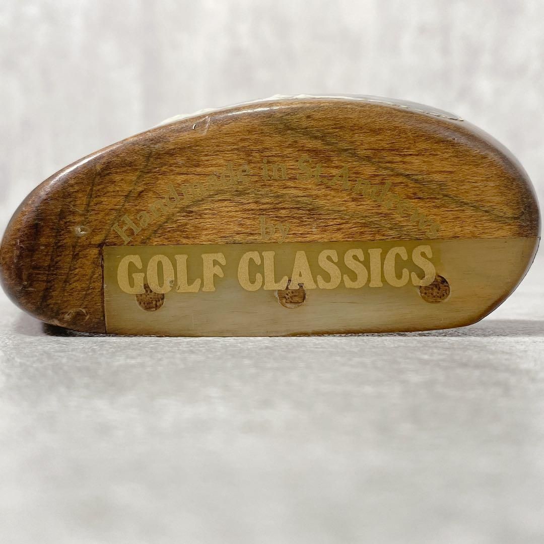 V412 セントアンドリュース ヒッコリー パター ハンドメイド 木製