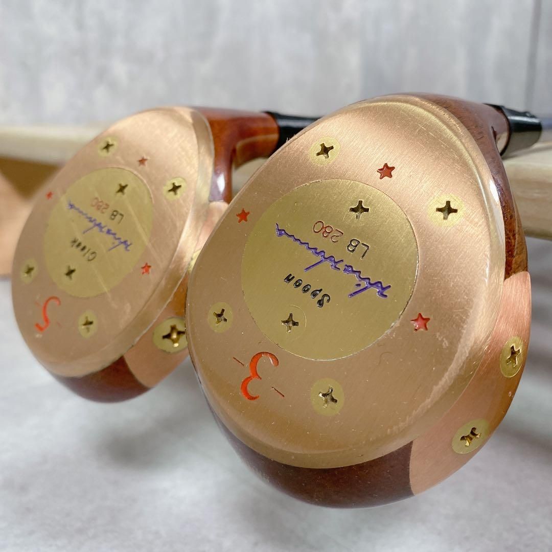 V521 本間 ヒロホンマ LB280 3W 5W フェアウェイウッド 2本 - メルカリ