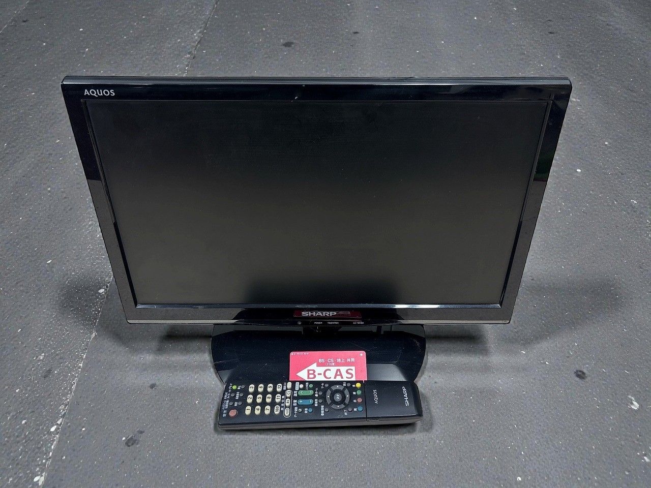 ☆状態良好☆ SHARP シャープ 19V型 ハイビジョン 液晶テレビ ブラック