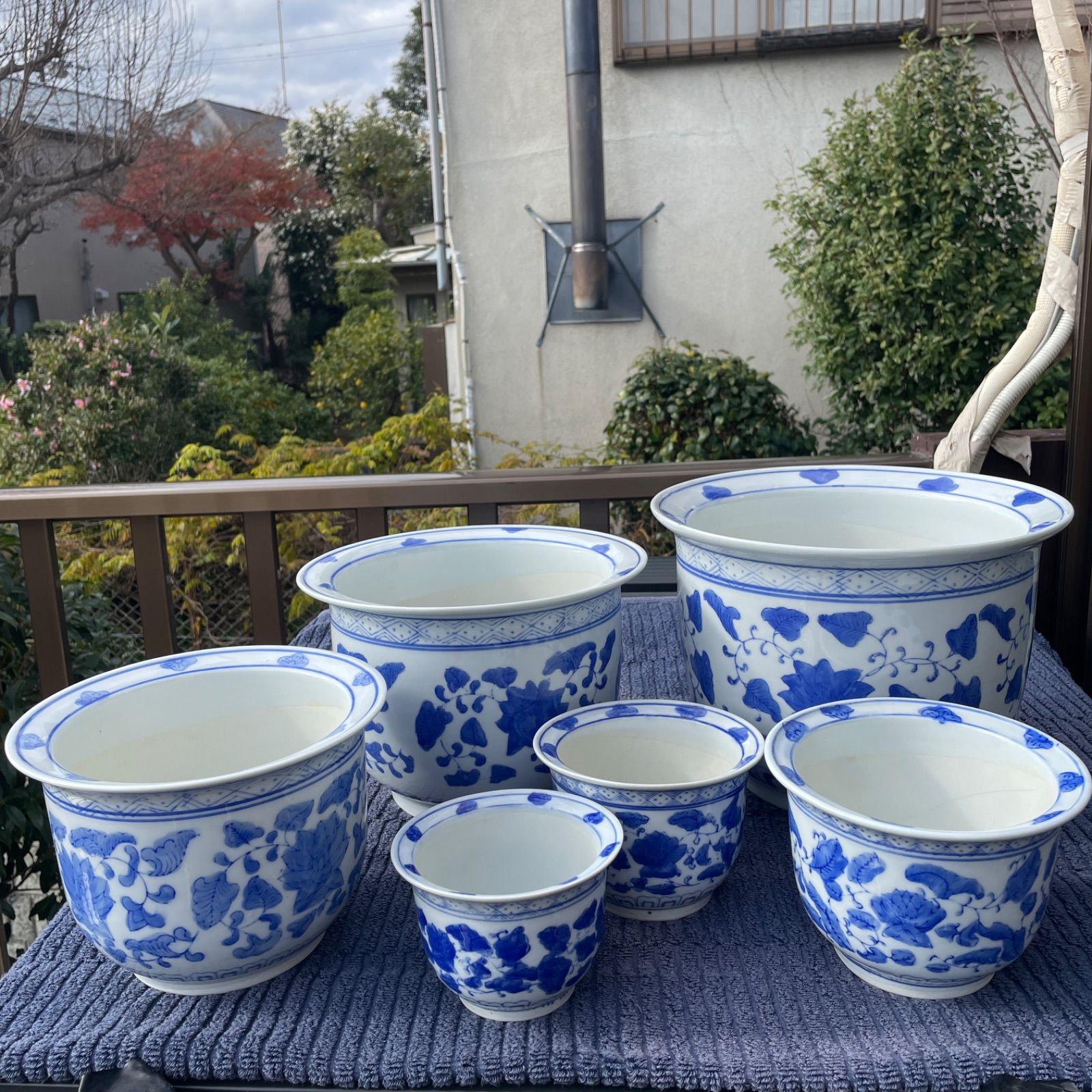 染付陶磁器製 青花 6個セット - メルカリ