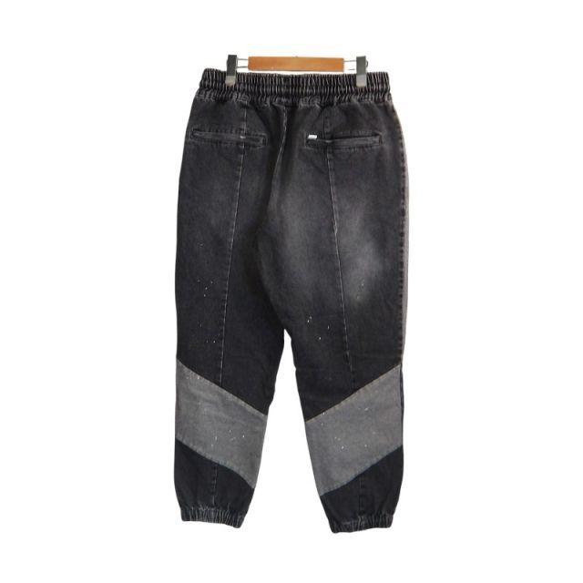 SAPEur VINTAGE DENIM TRACK PANTS BLACK サイズXL サプール