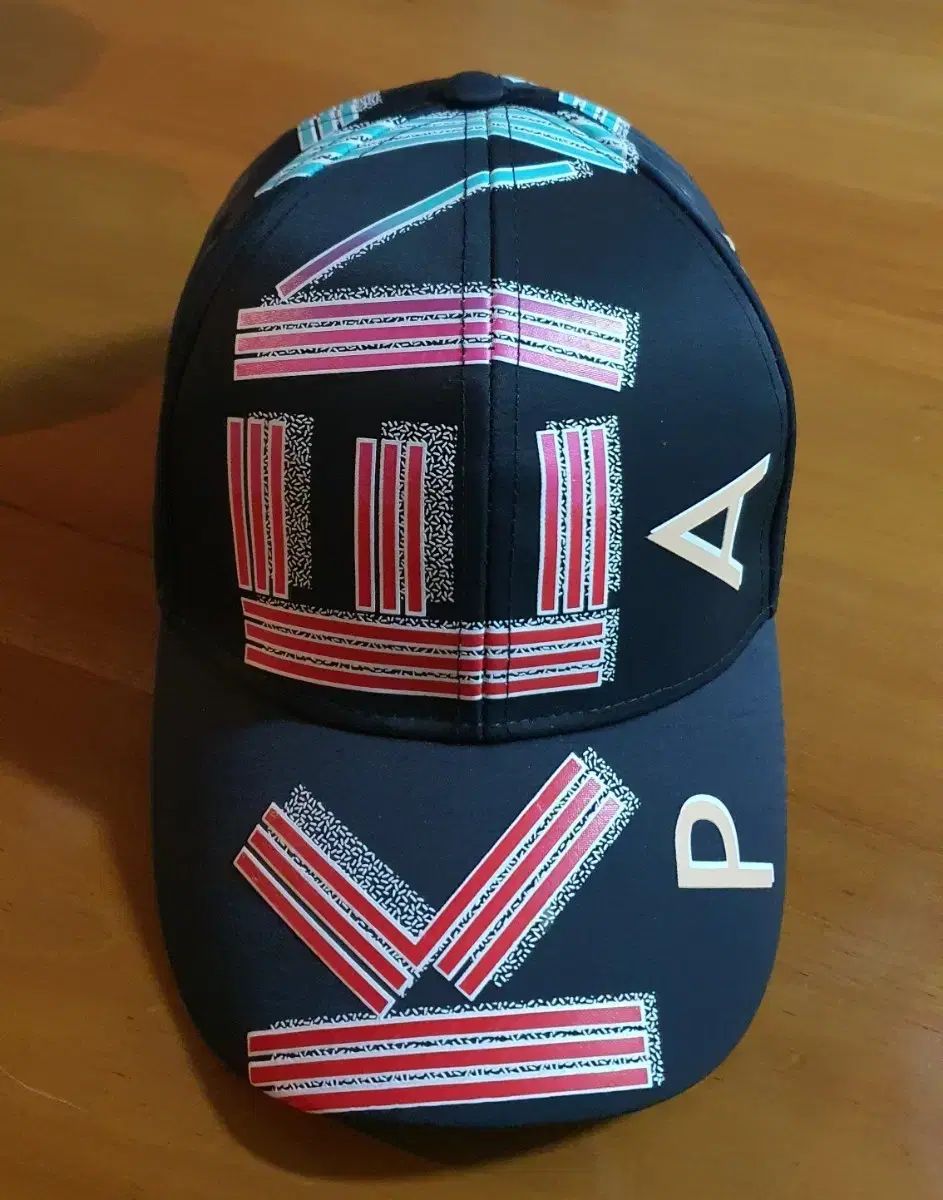 KENZO レタリング ベースボールキャップ 帽子 ブラック