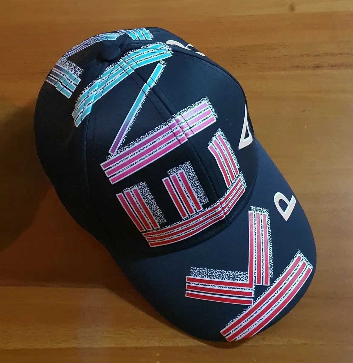 KENZO レタリング ベースボールキャップ 帽子 ブラック