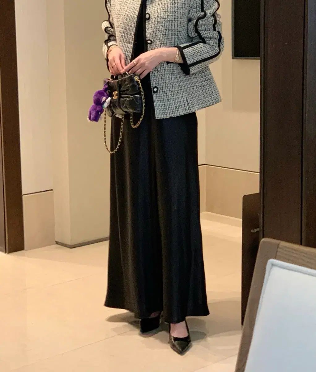 バイシーニ製作シルケットスカート ブラック large