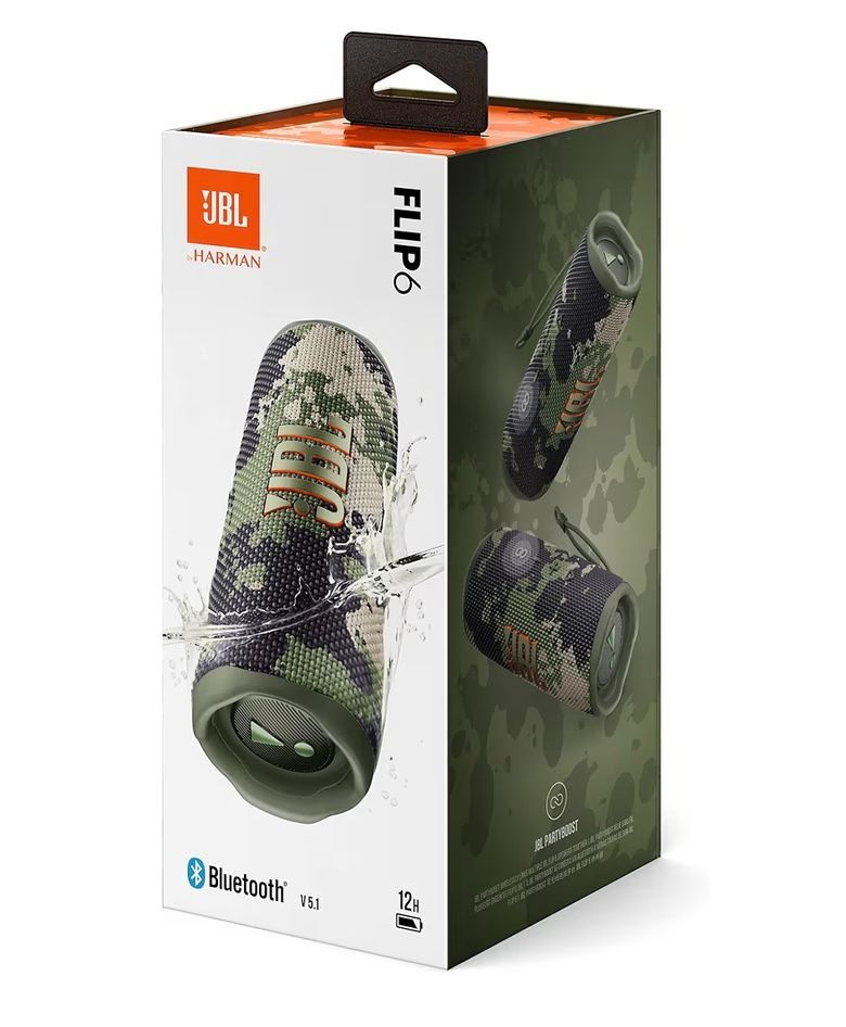 新品未開封】JBL FLIP6 Bluetoothスピーカー スクワッド - メルカリ