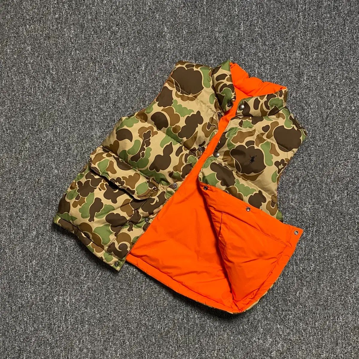 POLO Duck-camo Reversible padded vest