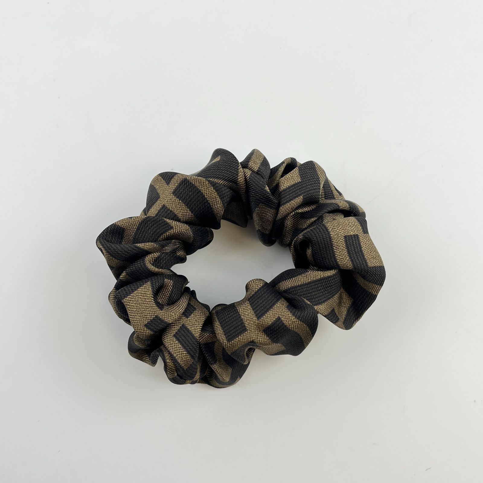 中古】FENDI フェンディ ズッカ リボン シュシュ セット マルチカラー