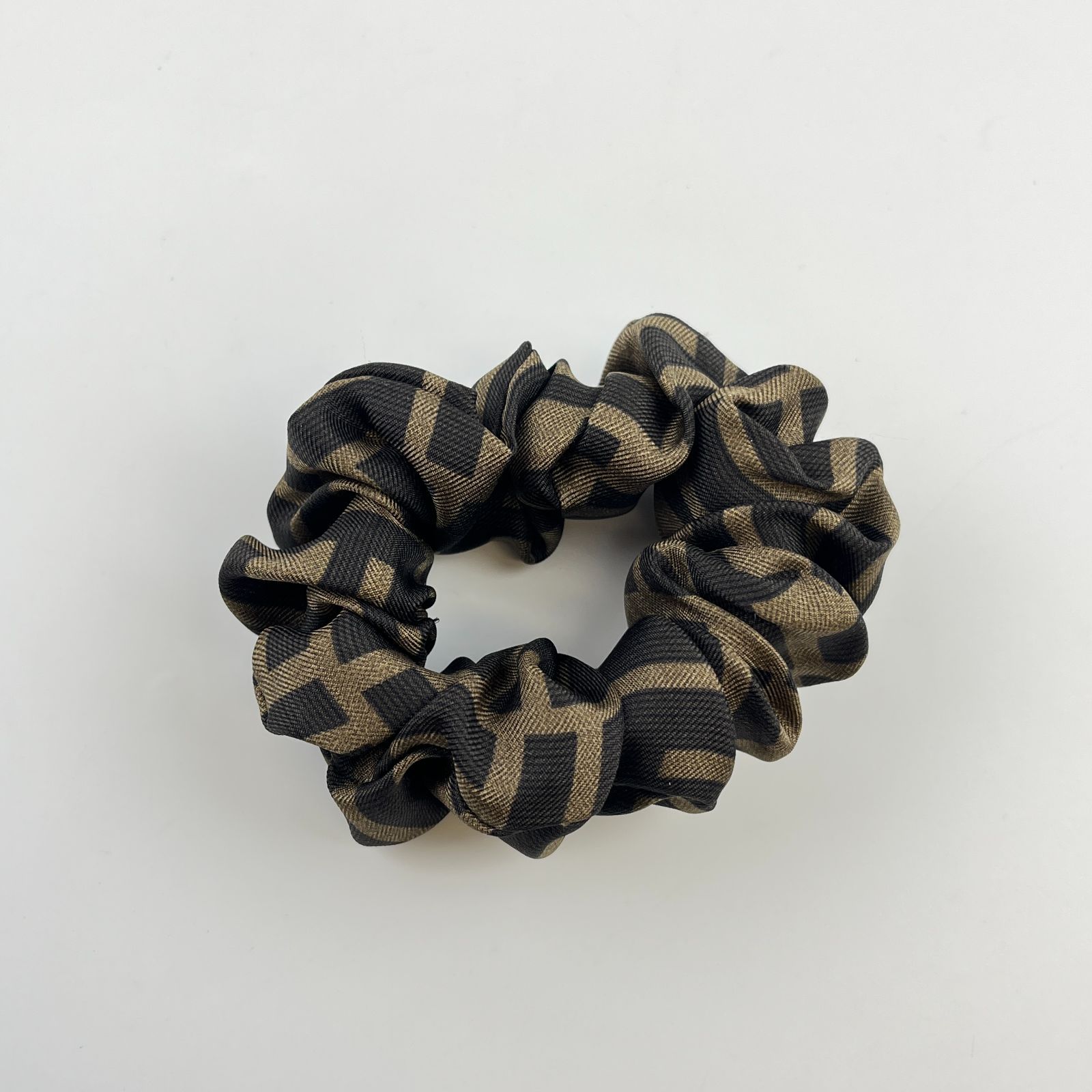 中古】FENDI フェンディ ズッカ リボン シュシュ セット マルチカラー