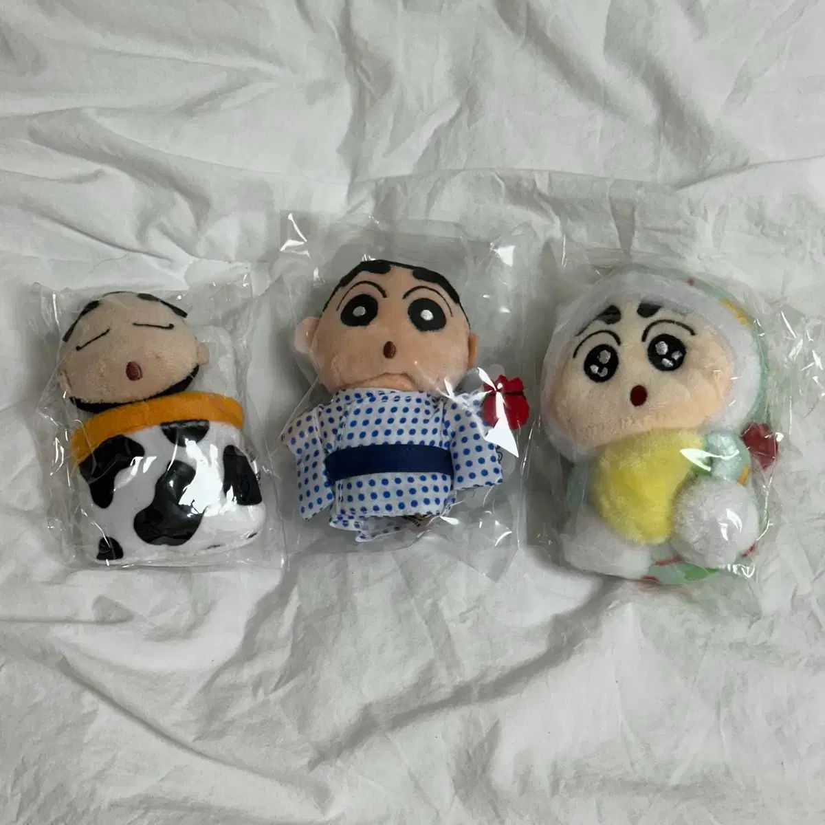 クレヨンしんちゃん ぬいぐるみ キーホルダー 3種 セット
