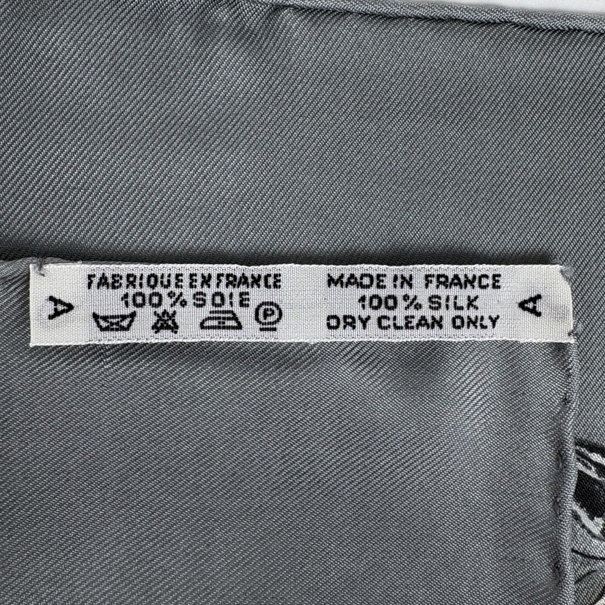 エルメス HERMES カレ 90 Halte en Camargue カマルグでの休息 スカーフ シルク グレー マルチ レディース