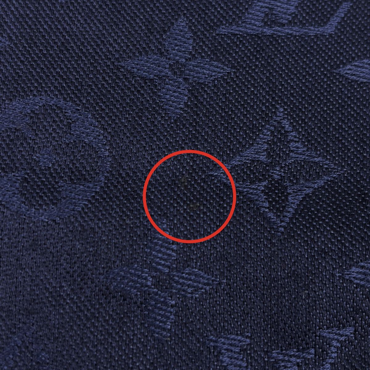  ルイ ヴィトン Louis Vuitton ショール モノグラム ストール フリンジ シルク ウール ネイビー レディース ストール ショール 小物