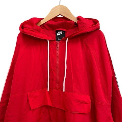ナイキ NIKE アノラックパーカー ナイロンジャケット レッド サイズXXL