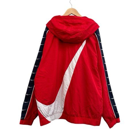 ナイキ NIKE アノラックパーカー ナイロンジャケット レッド サイズXXL