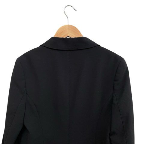 セオリー Theory テーラードジャケット 1ボタン ステッチ ブラック