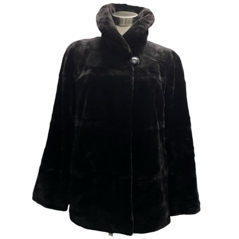 サガミンク SAGA MINK ブラックミンク MINK 毛皮コート リアルファー