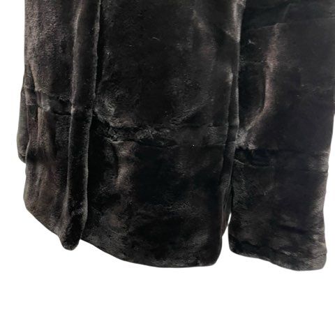 サガミンク SAGA MINK ブラックミンク MINK 毛皮コート リアルファー