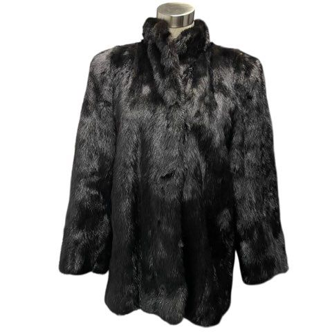 nakamura fur ミンク MINK 毛皮 ロングコート リアルファー ブラック 9