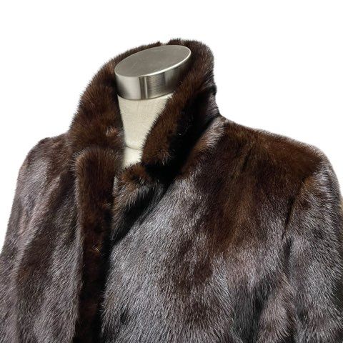 サガミンク SAGA MINK ミンク MINK 毛皮 ロングコート リアルファー