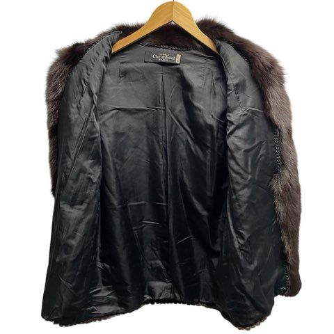 chombert PARIS MINK FOX ミンク フォックス 毛皮 ドッキングコート