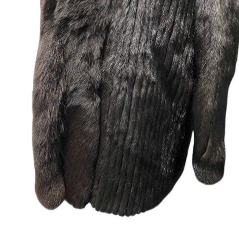chombert PARIS MINK FOX ミンク フォックス 毛皮 ドッキングコート