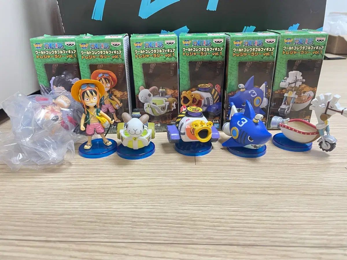 ワンピース ワールドコレクタブルフィギュア トレジャーラリー 1 st 一括