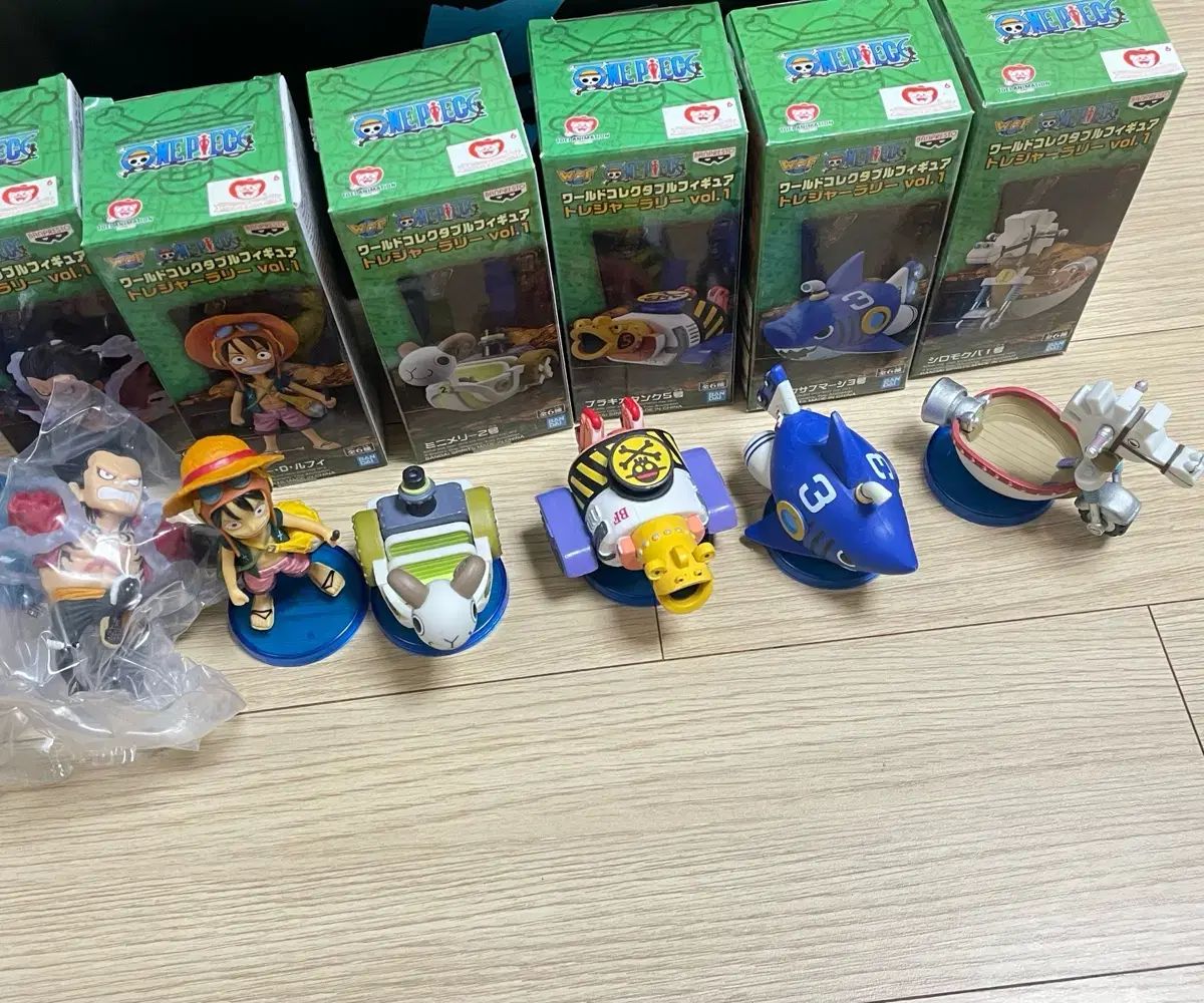 ワンピース ワールドコレクタブルフィギュア トレジャーラリー 1 st 一括