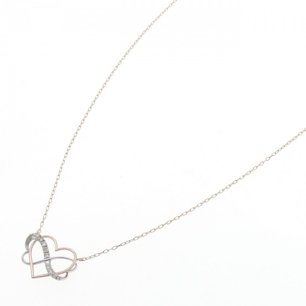 サマンサティアラ ハート ダイヤモンド ネックレス