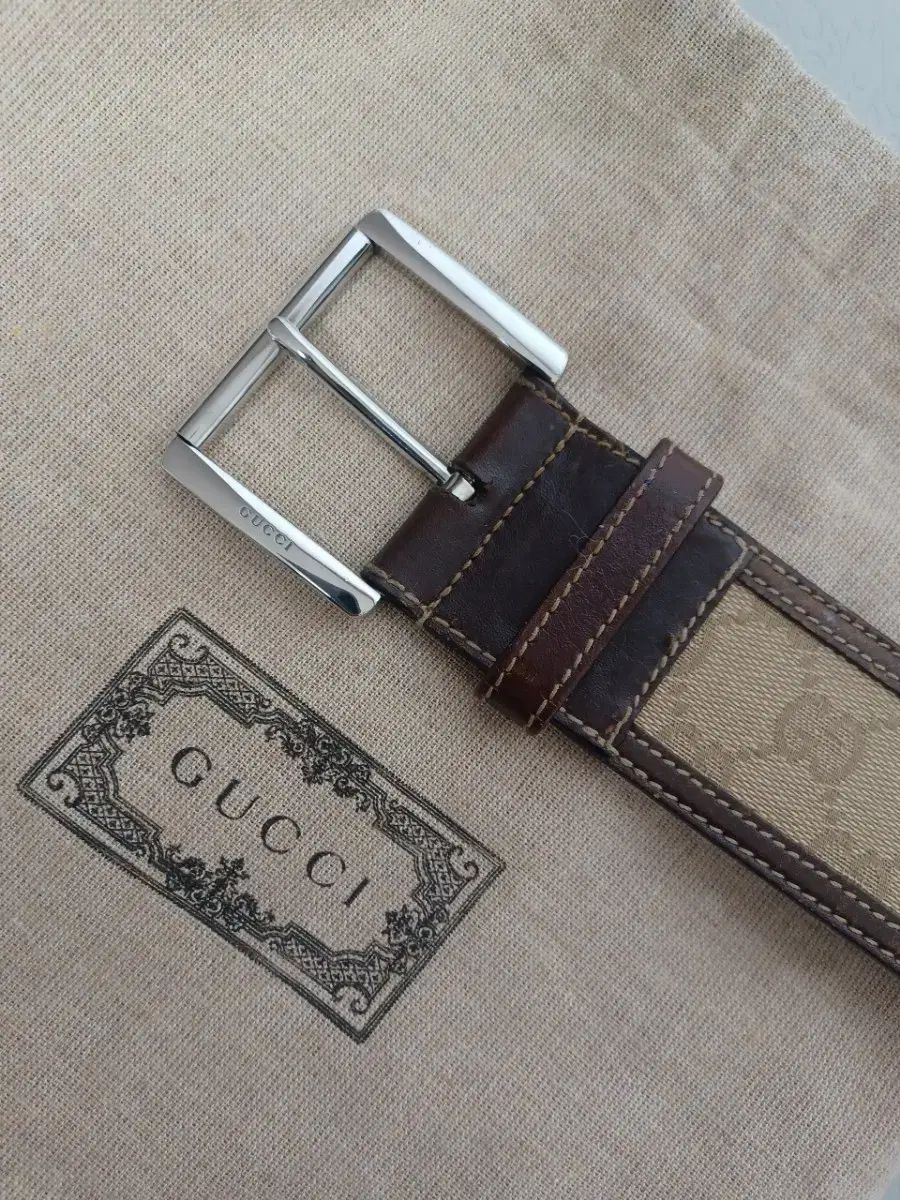 グッチ GG ロゴ ベルト ブラウン ユニセックス