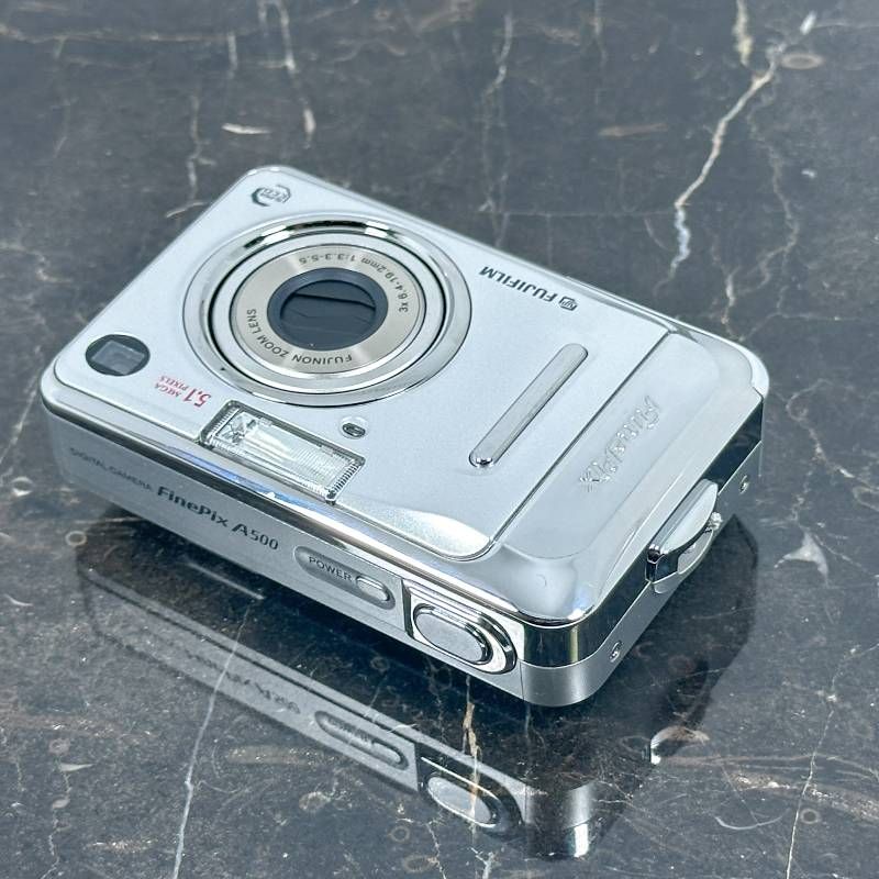 美品】Fujifilm 富士フイルム FinePix A500 単三電池対応 510万画素