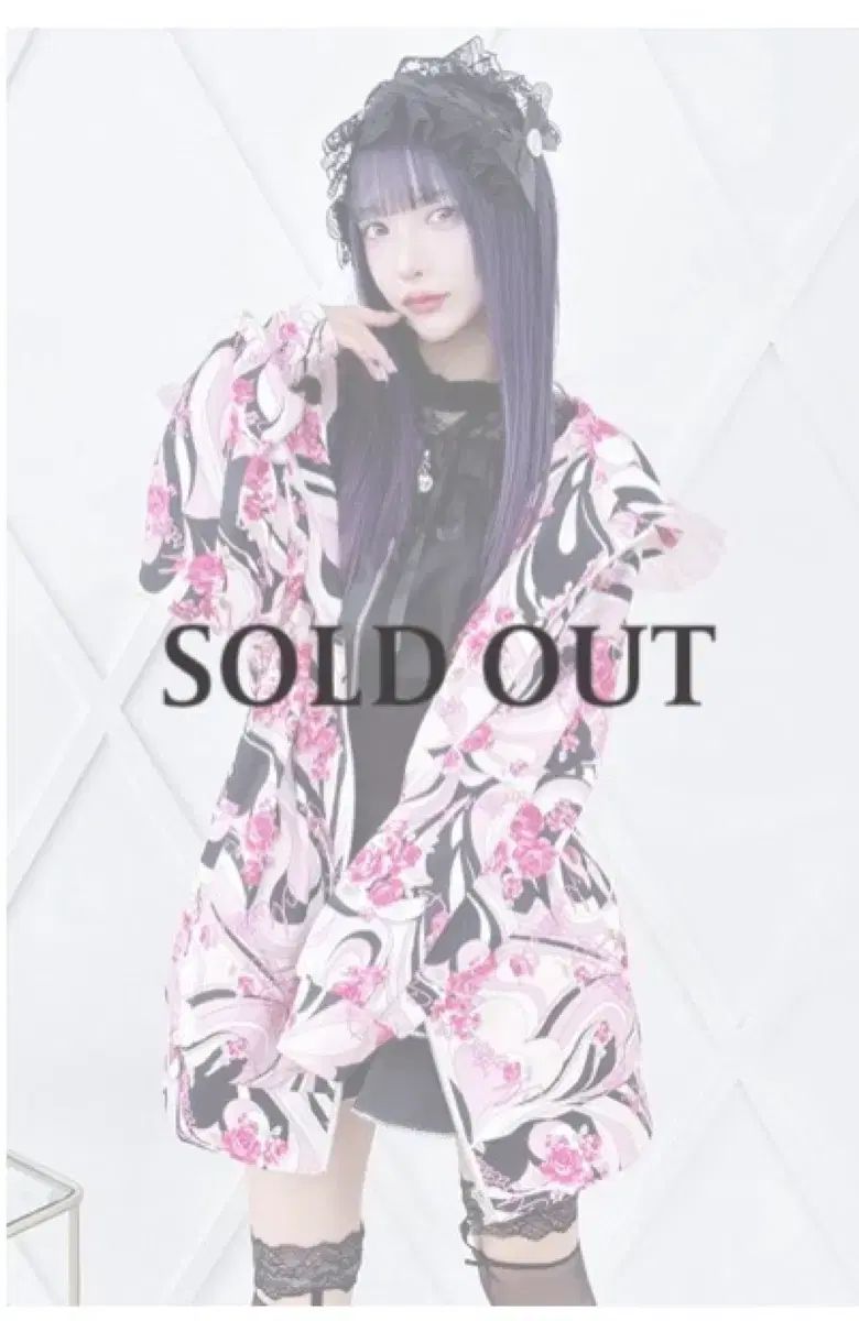 マズ MARS オリジナル プリント フードジップアップ ピンクブラック