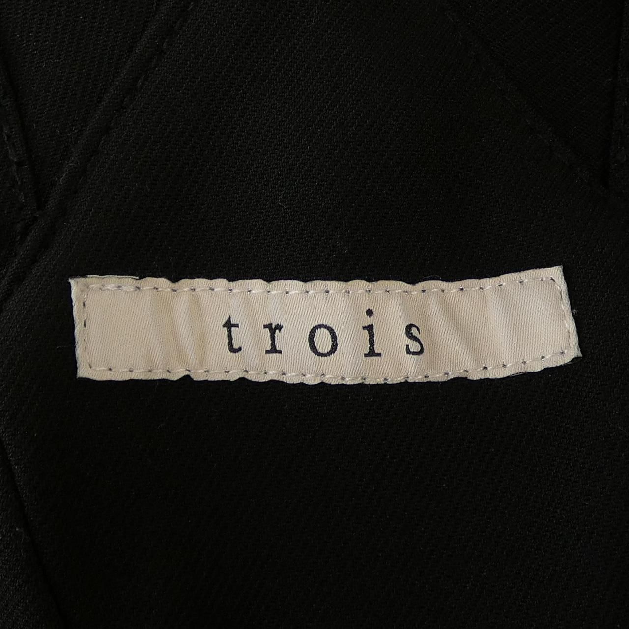  trois T 236-87004 オールインワン 毛皮 ファーコート ジャケット アウター