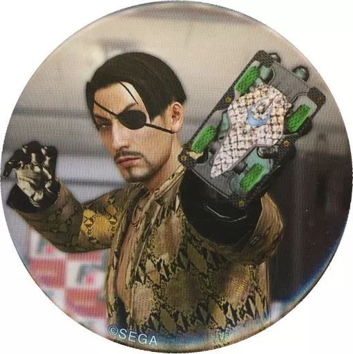 中古】バッジ・ピンズ 真島吾朗(9.ミニ四駆) どこでも真島 缶バッジ