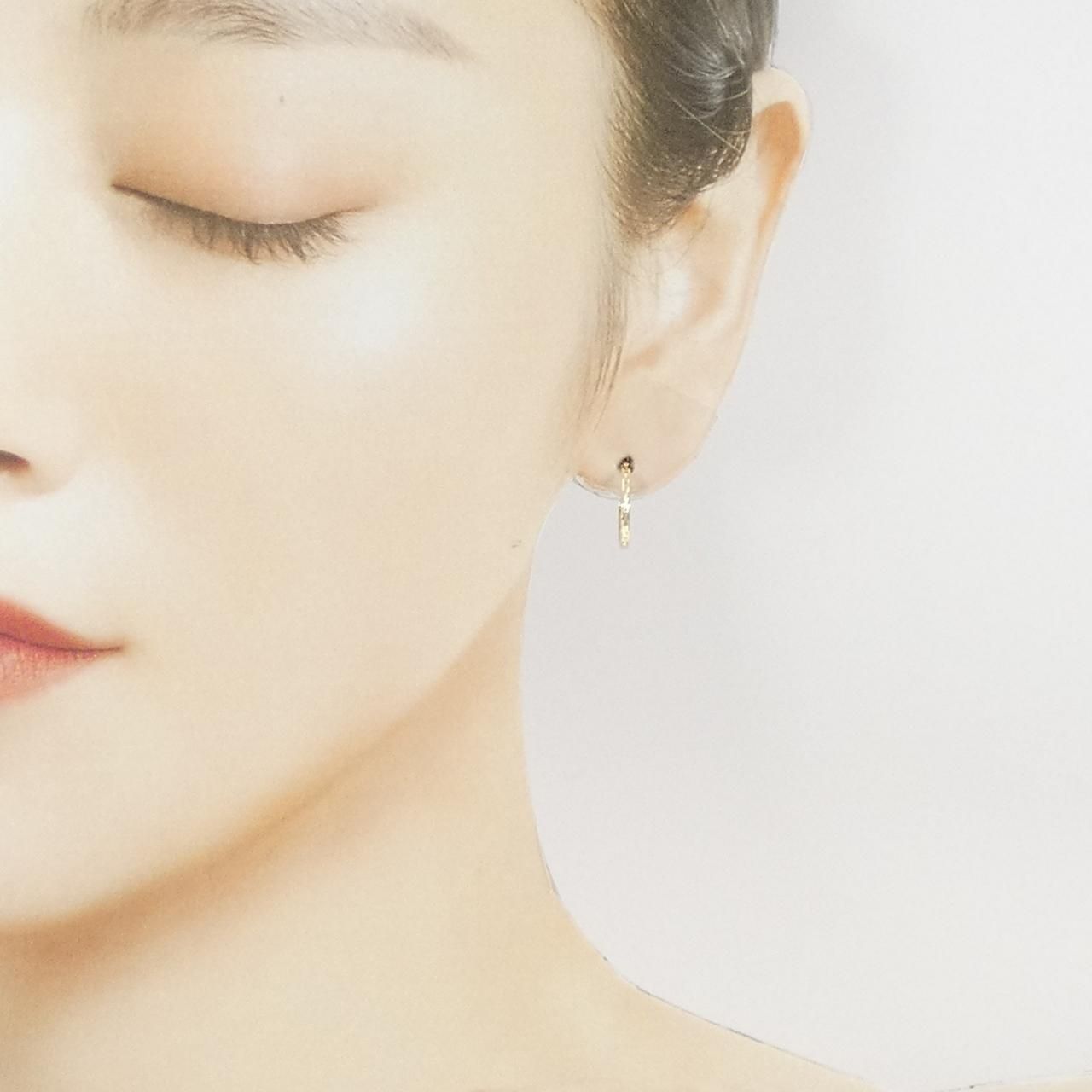  エテ K 10 YG 18 フープ ピアス その他 アクセサリー