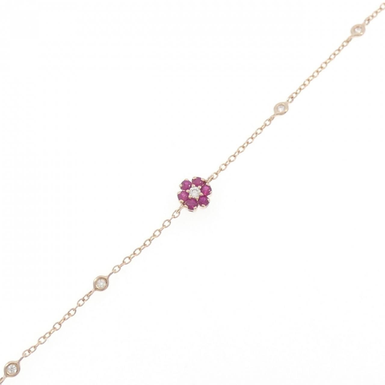 ポンテヴェキオ ルビー ブレスレット 0 11 CT