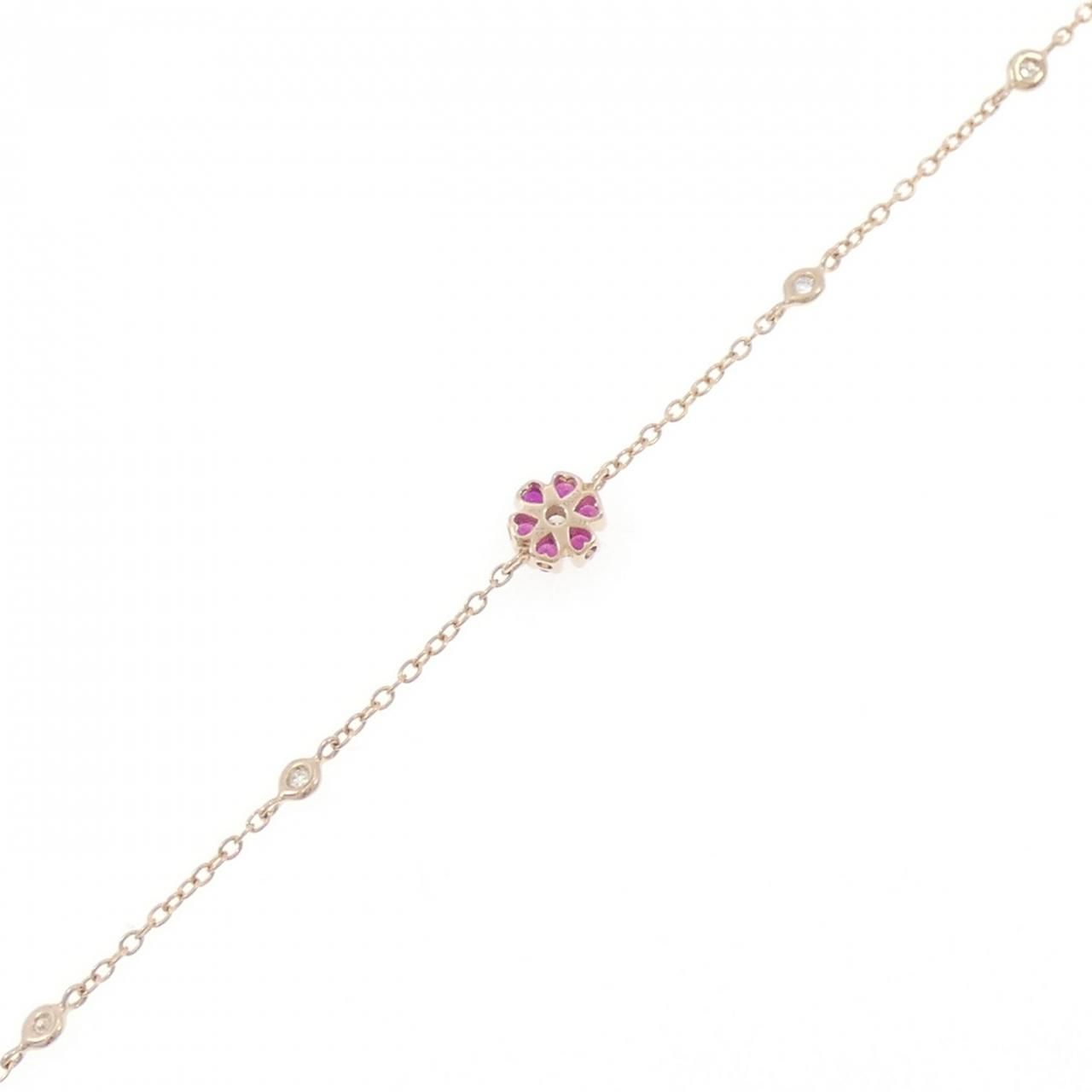 ポンテヴェキオ ルビー ブレスレット 0.11 CT