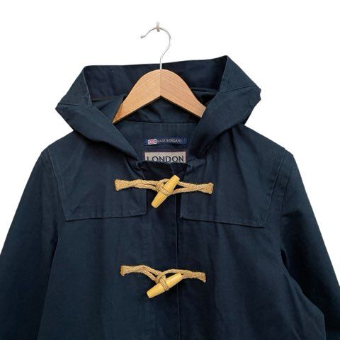LONDON Tradition ダッフルコート コットン100% ネイビー サイズ38 M
