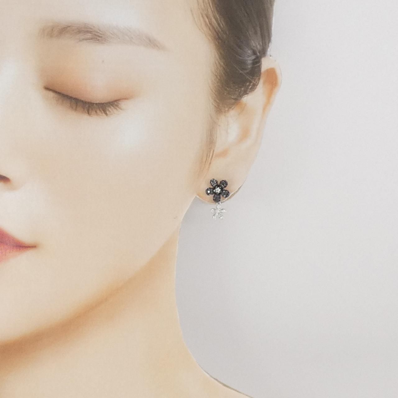 ポンテヴェキオ ダイヤモンド ピアス 0.72CT - メルカリ